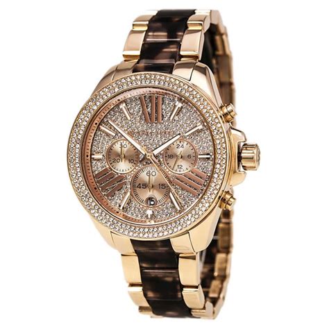 women's wren two-tone watch michael kors australia|Oversized Wren Two.